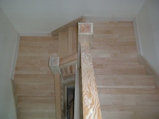 Maple stairs